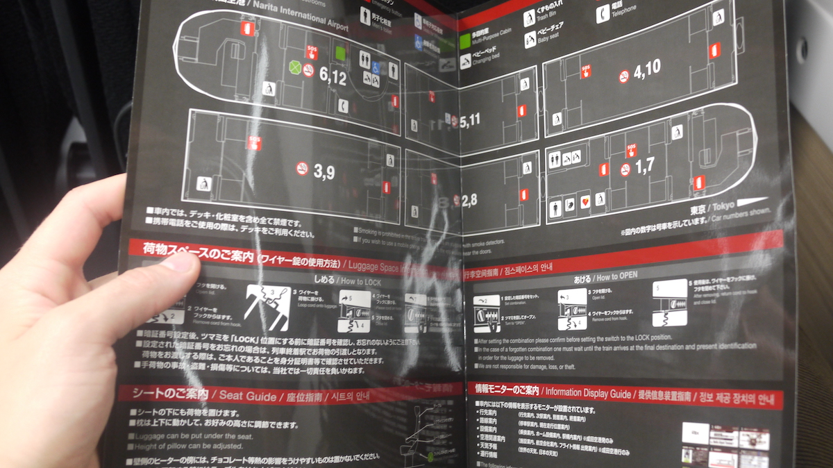 Narita Express Diagram